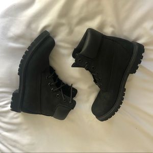 Black Timberlands ***NEVER WORN***
